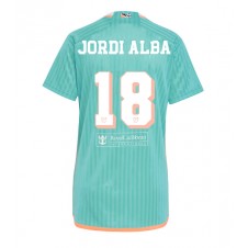 Inter Miami Jordi Alba #18 Tredjedrakt Kvinner 2024-25 Kortermet